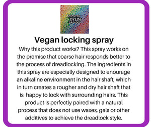 Dreadlock locking spray 250ml