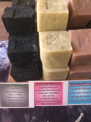 Shampoo bar- Bentonite clay