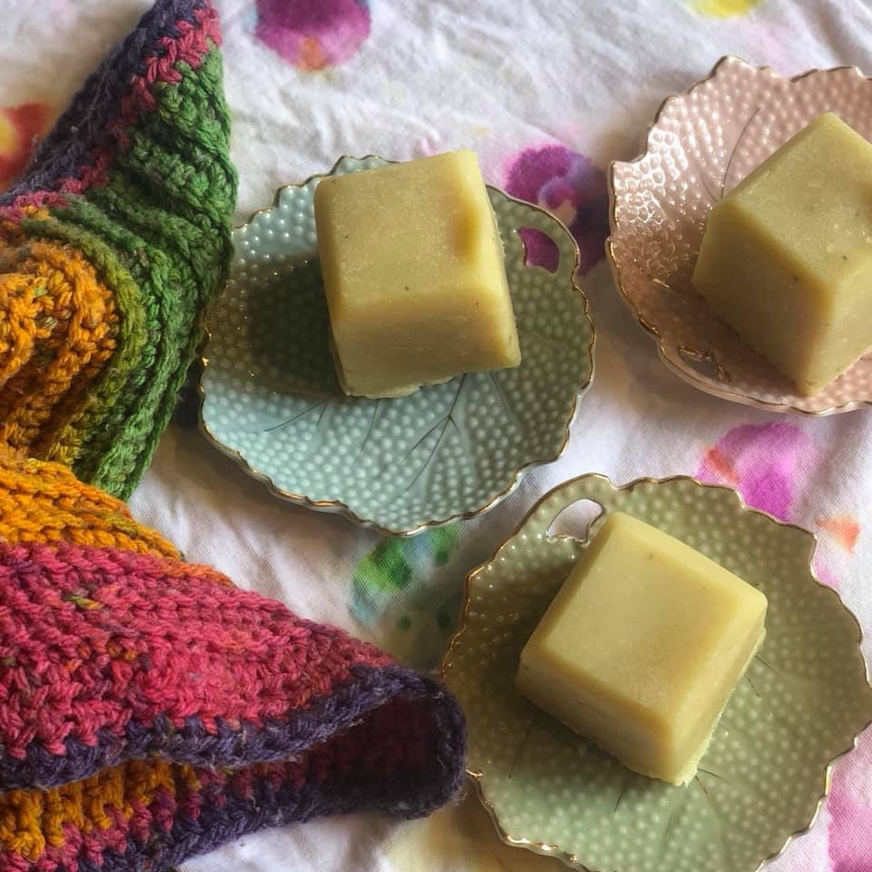 Shampoo bar- honey hemp and coconut milk